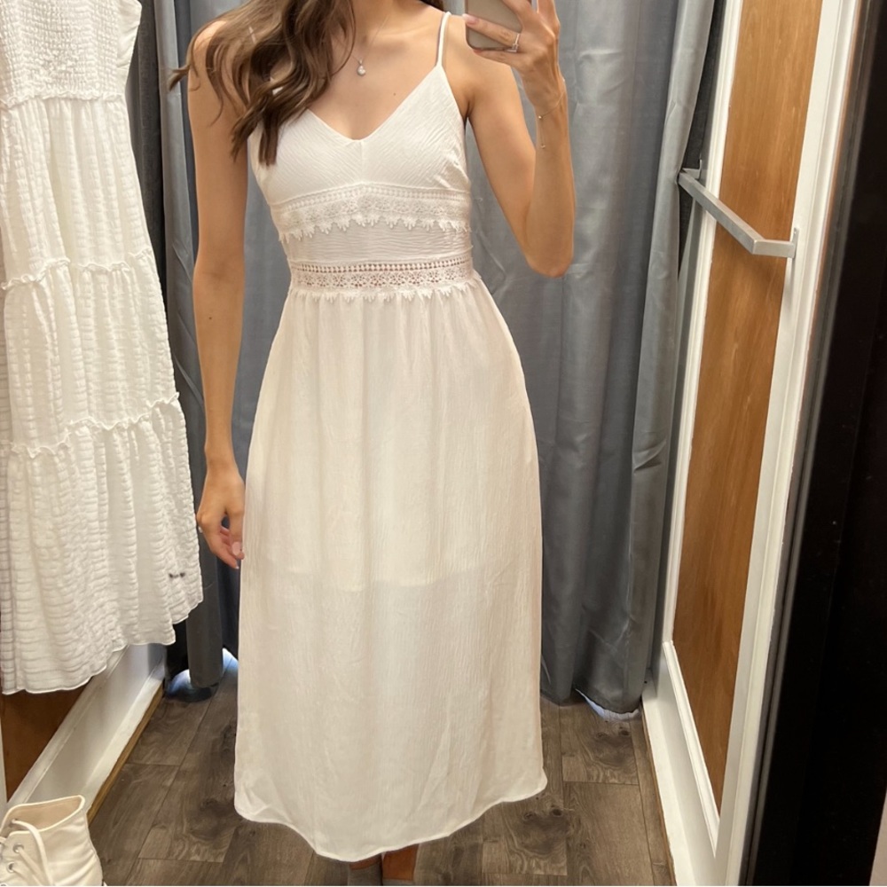 White Beach Maxi Dress